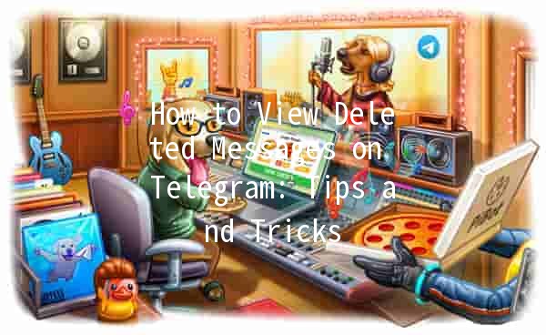How to View Deleted Messages on Telegram: Tips and Tricks 📩🔍